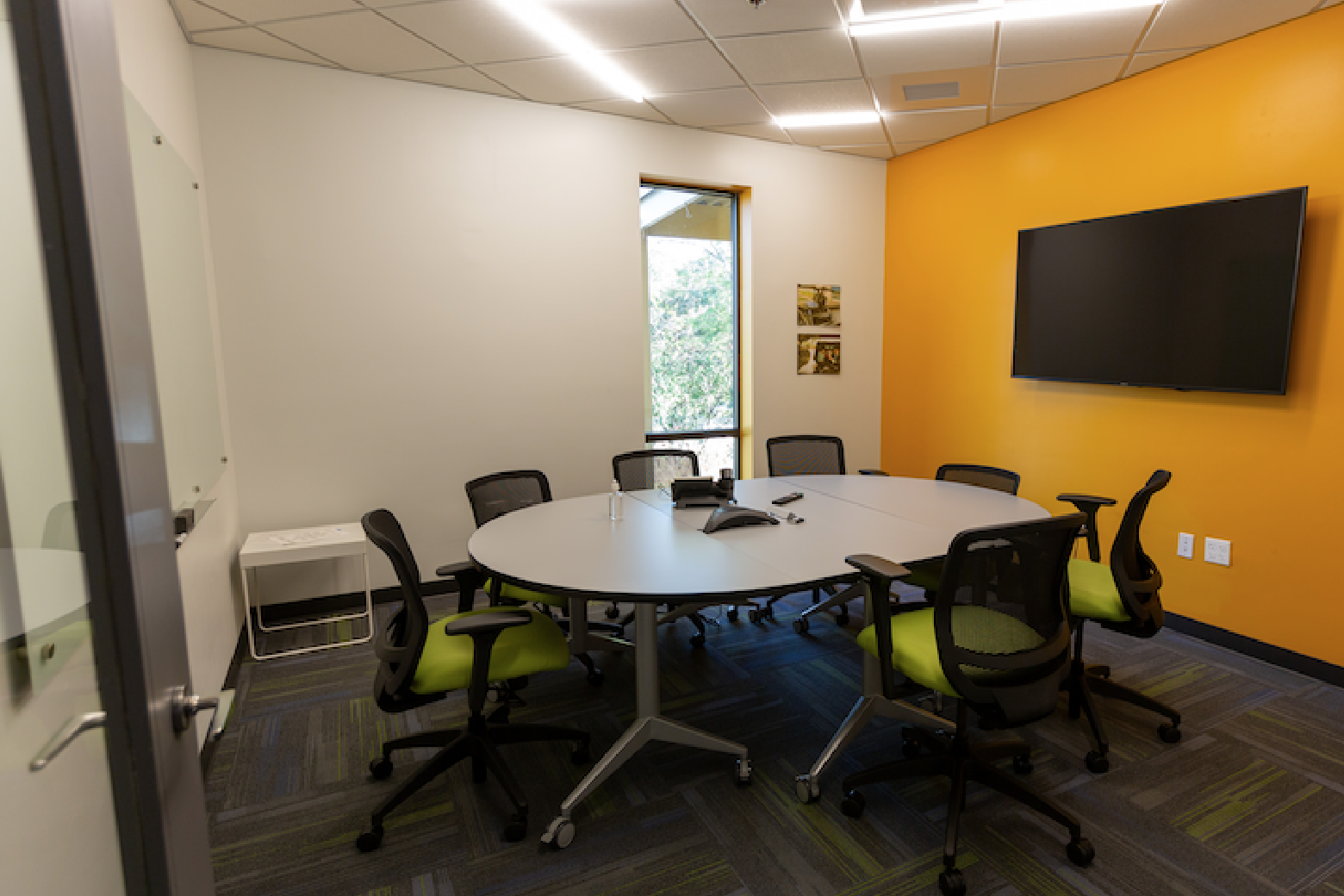 The production offices and conference rooms at (add)ventures EPIC HQ.