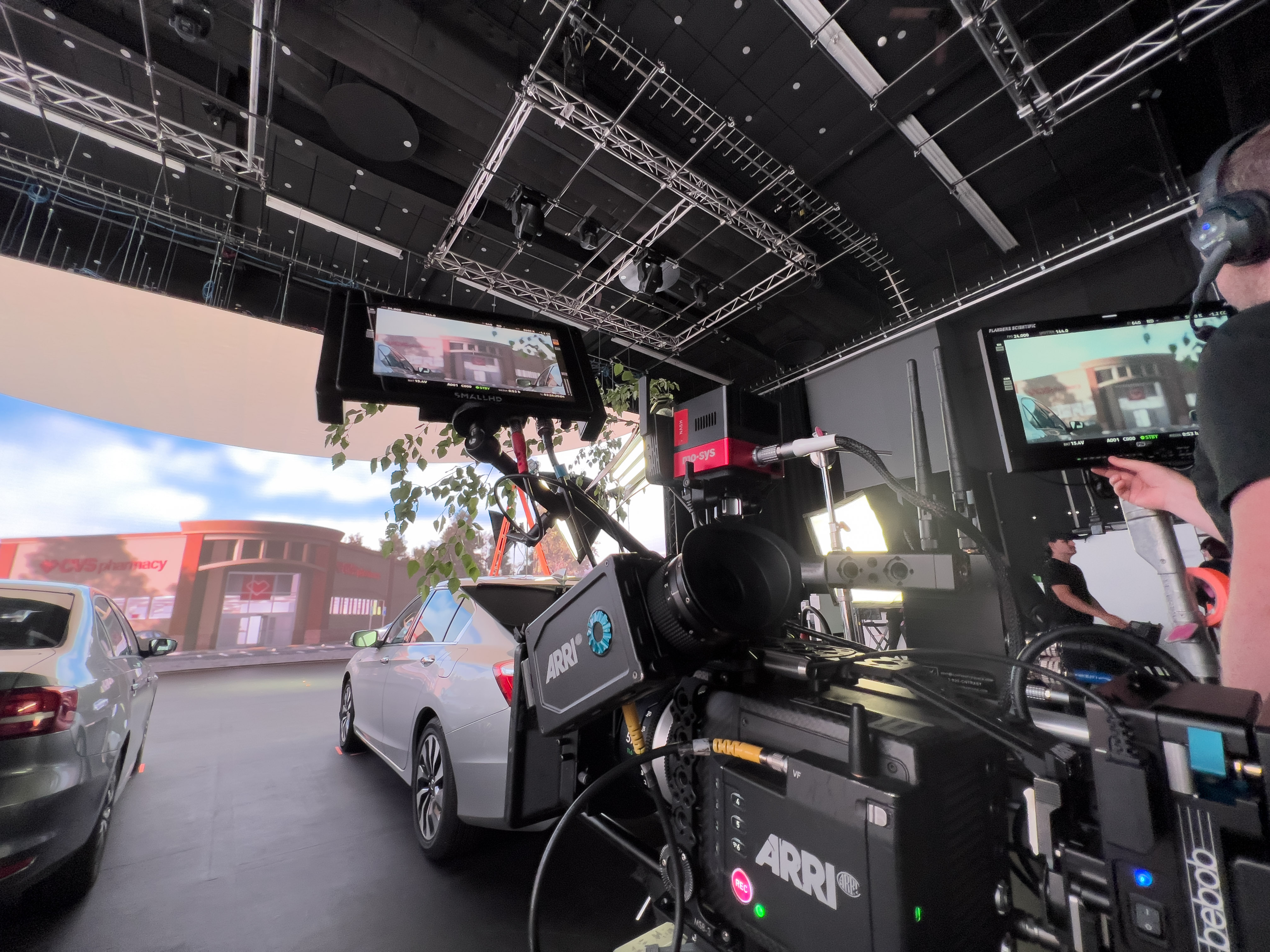 Video production team uses state-of-the-art technology to shoot for our client