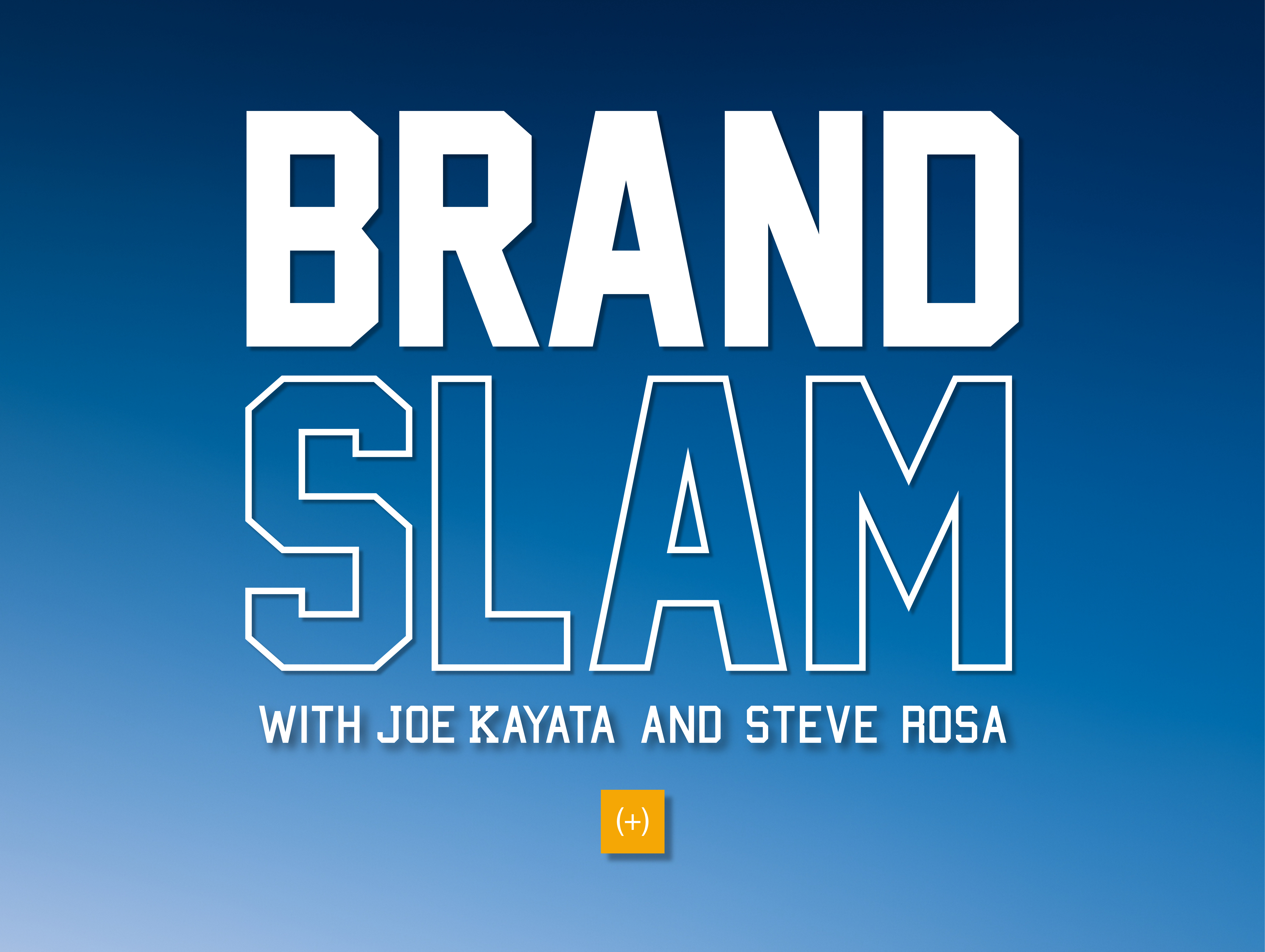 Brand Slam podcast logo.