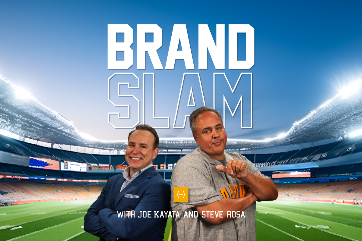 Brand Slam Podcast Hosts Joe Kayata and Steve Rosa.