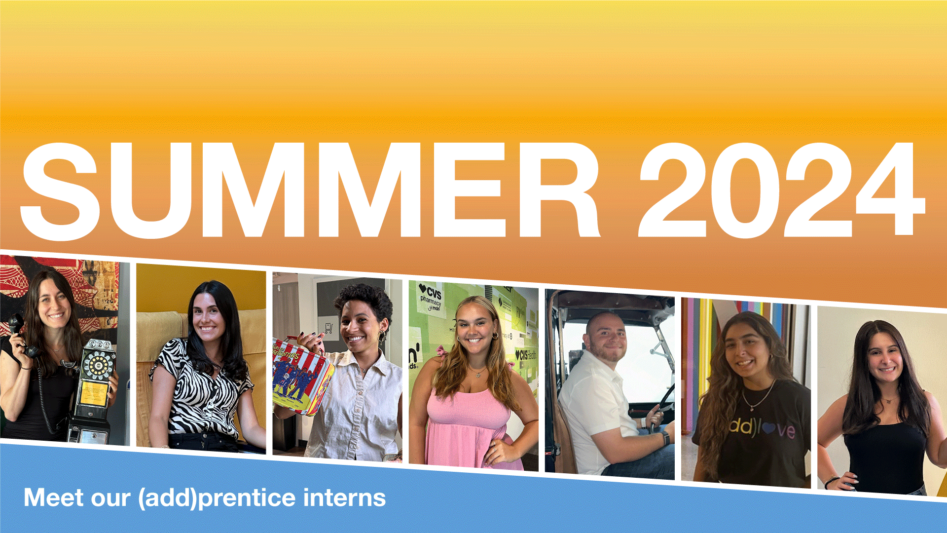 (add)ventures' 2024 summer interns.