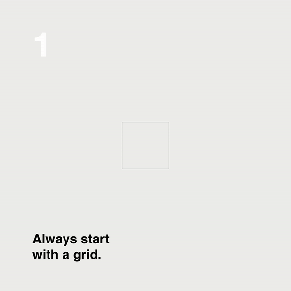 animated gif tip 1 always start with a grid 